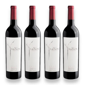 Kit 4 Vinhos Pulenta La Flor Malbec
